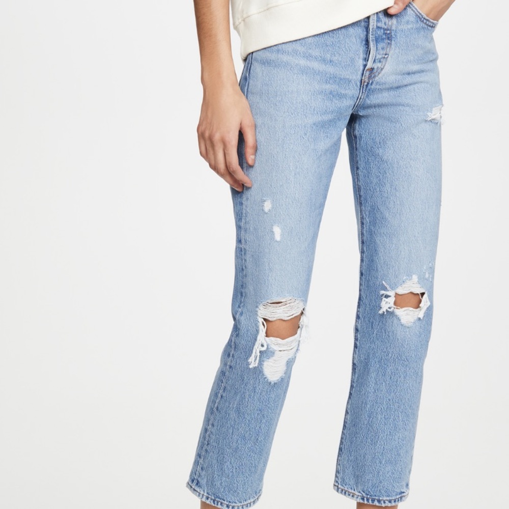 Levi’s wedgie straight jeans